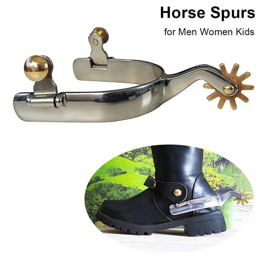 1Pair Durable Stainless Steel Horse Spurs - ProPawPet.com