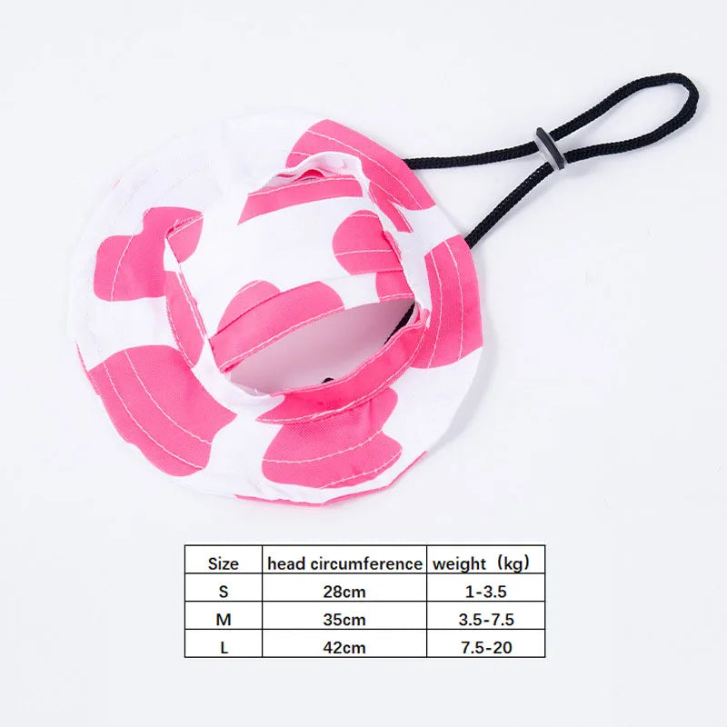 Pets Hat with Ear Holes Adjustable Baseball - ProPawPet.com
