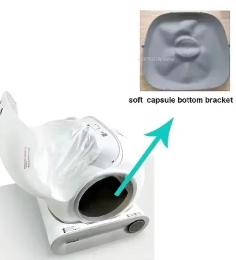 Automatic Cat Litter Box Accessories Bin Door Collecting Feces – 7 Colors