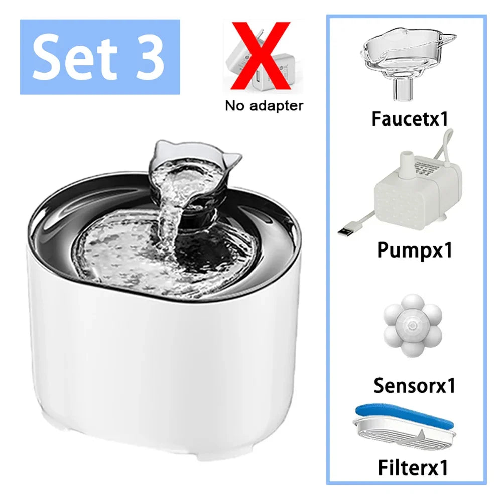 2.2L Intelligent Cat Water Fountain,Pet - ProPawPet.com