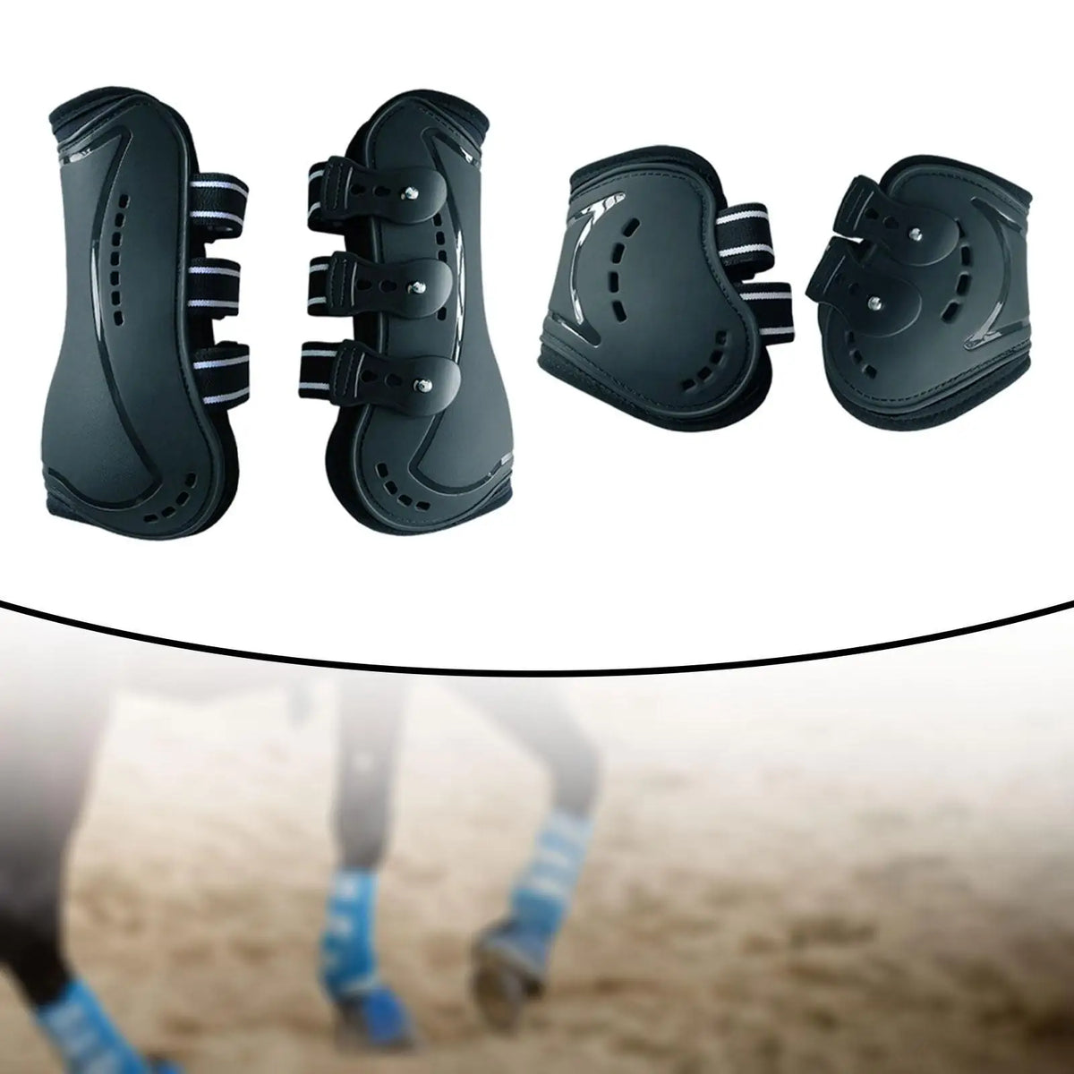 4Pcs Horse Boots Breathable Leg Protection - ProPawPet.com