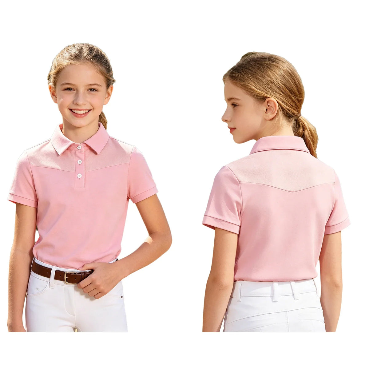 Girls Horse Riding Costume Top Turn Down - ProPawPet.com
