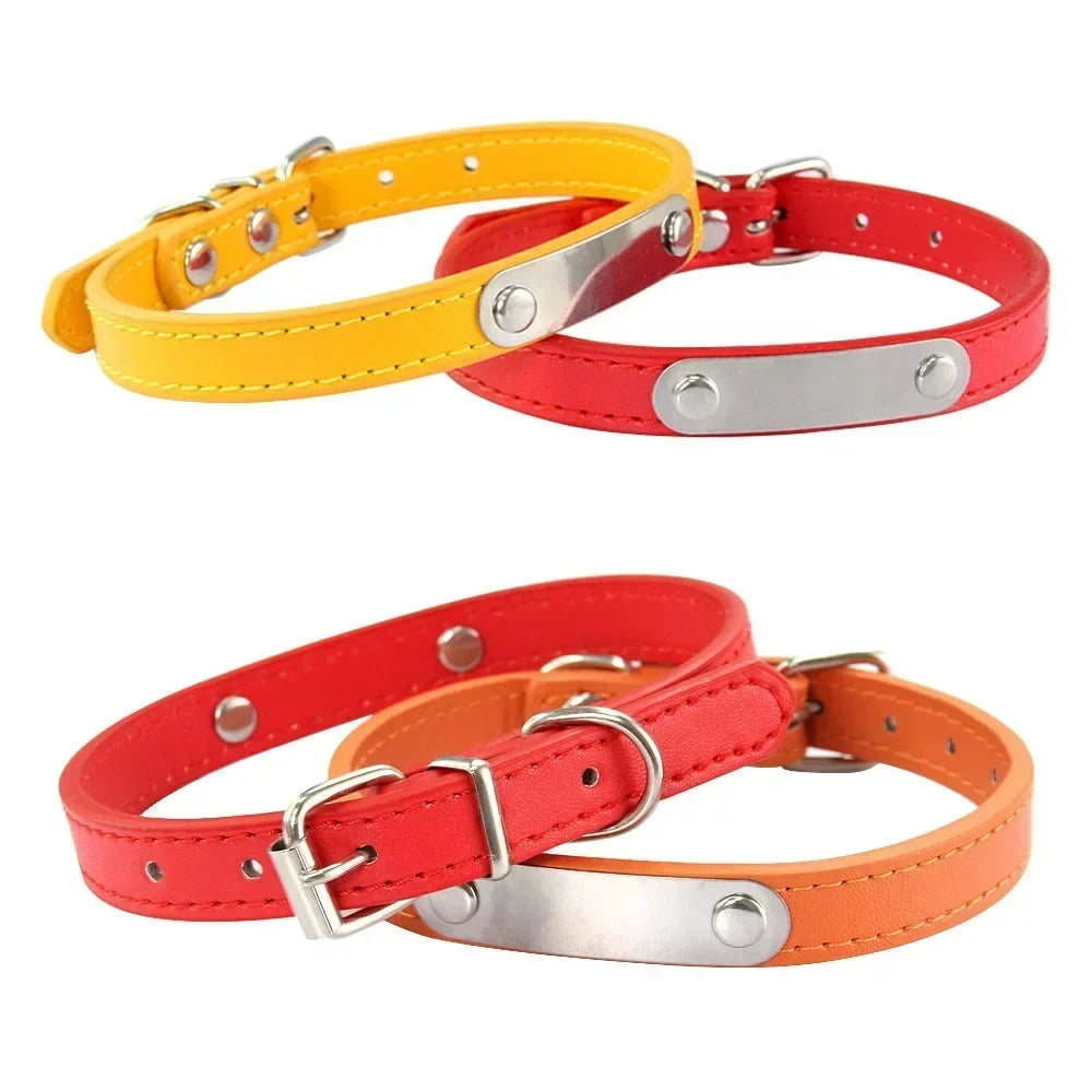 Personalized Dog Collar Name Carved ID - ProPawPet.com