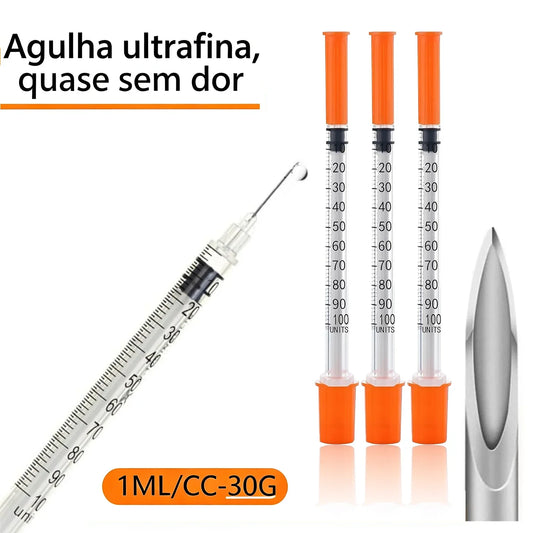 25 or 100 Pcs 1ml 30G 8mm Sterile Insulin - ProPawPet.com