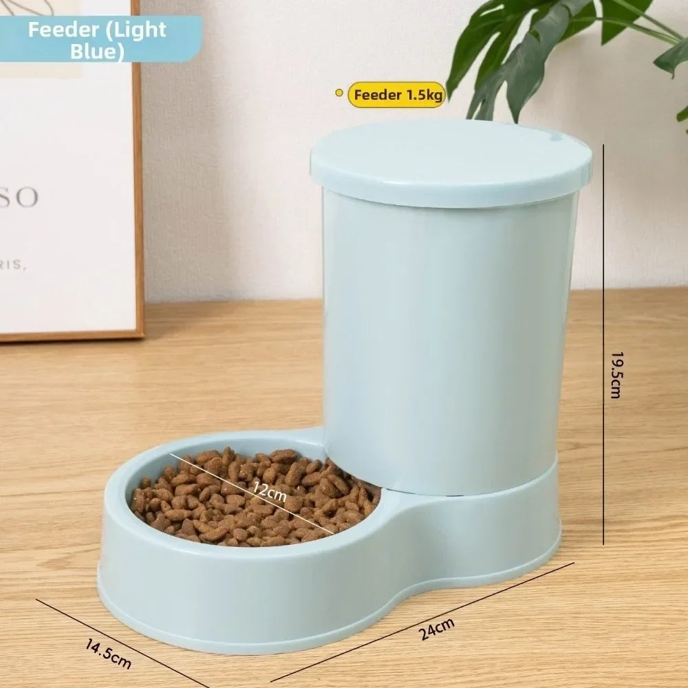 800mL Pet Automatic Feeder Large Capacity 2 - ProPawPet.com