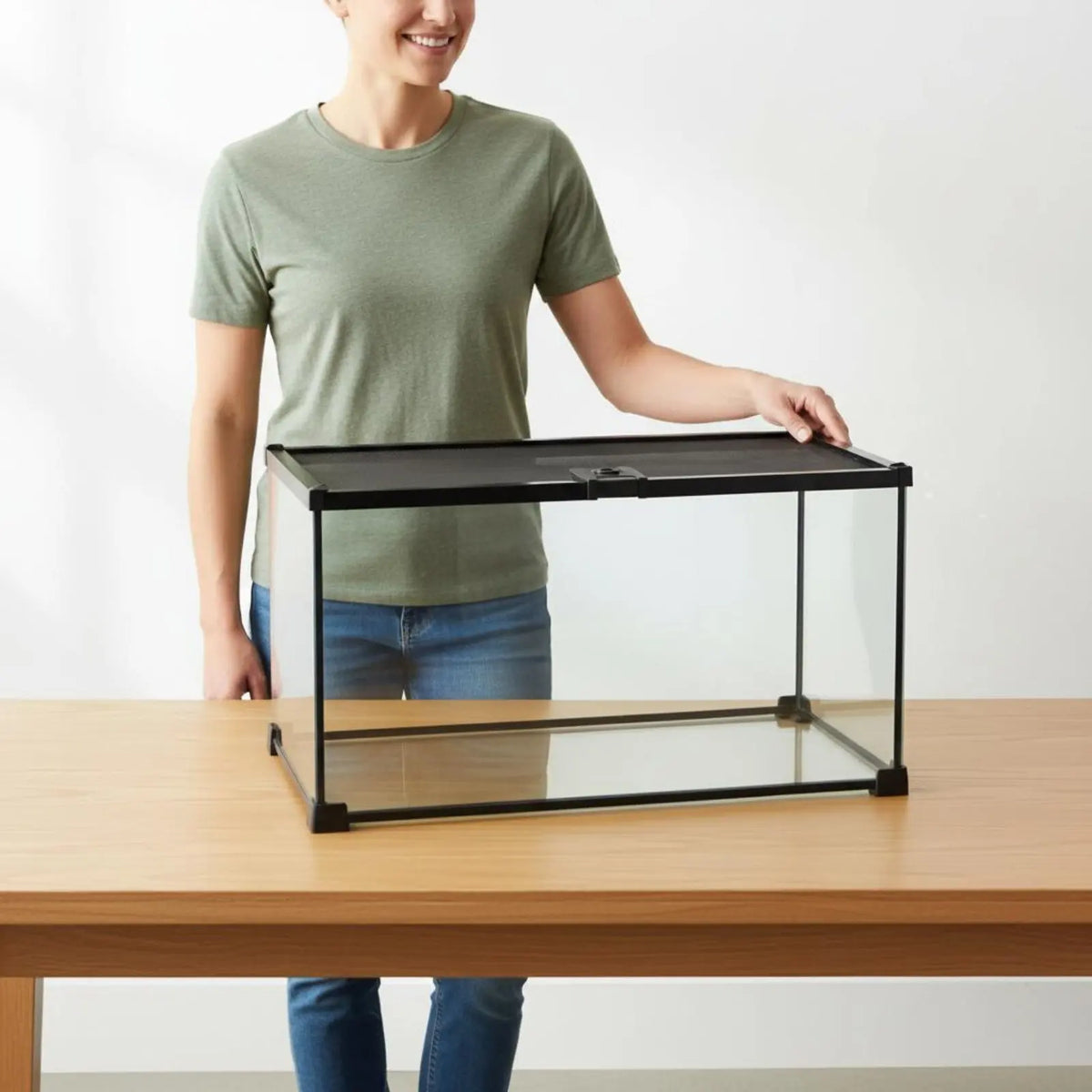 Glass Amphibian Terrarium Anti-Security - ProPawPet.com
