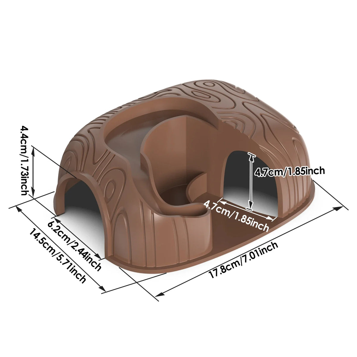 Gecko Hideout, Multifunctional Cave – Reptile Supplies