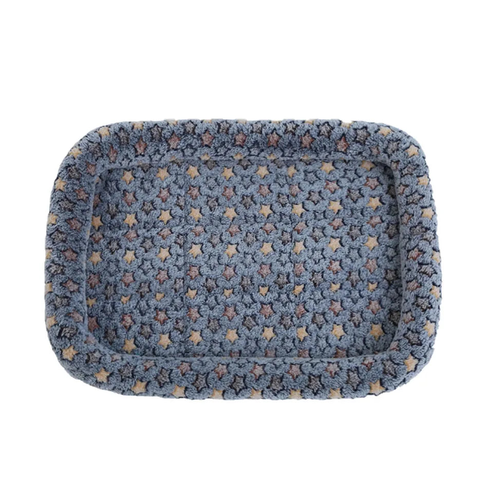 Soft Plush Square Dog Bed Mat Beds for Dogs - ProPawPet.com