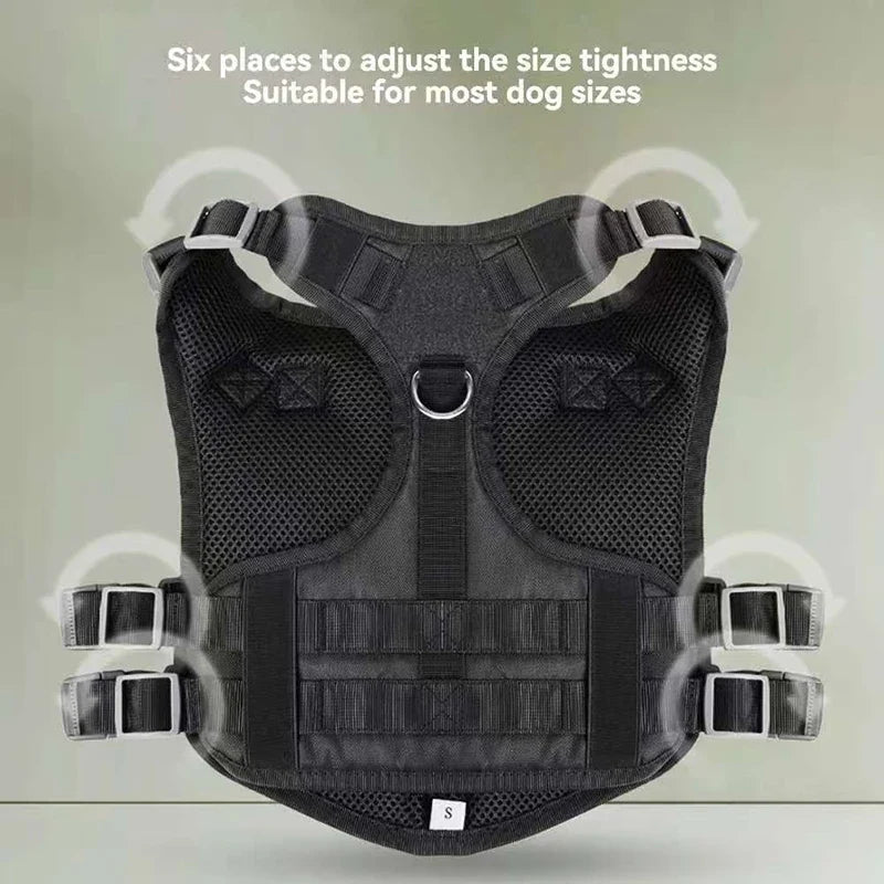 Heavy DutyTactical Leash Set Dog Harness for - ProPawPet.com