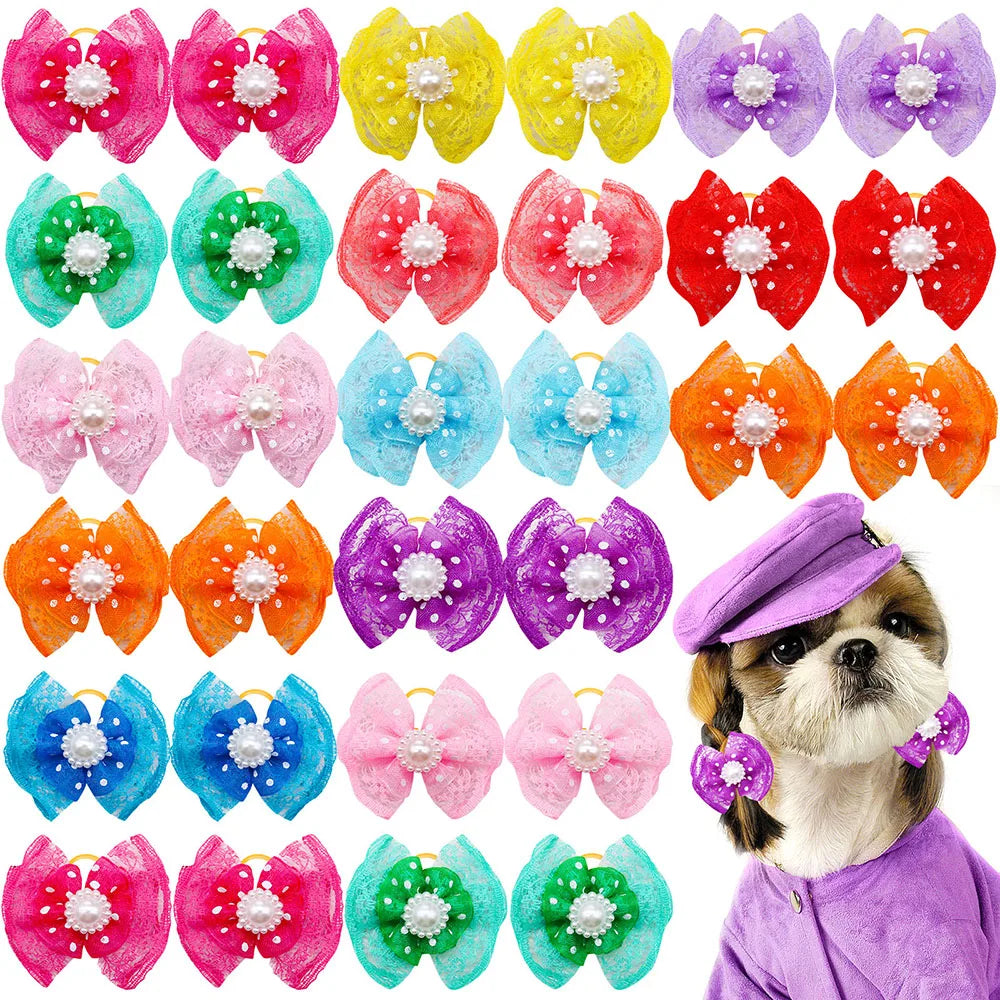 100pcs Bulk Pet Dog Hair Accessories Dog - ProPawPet.com