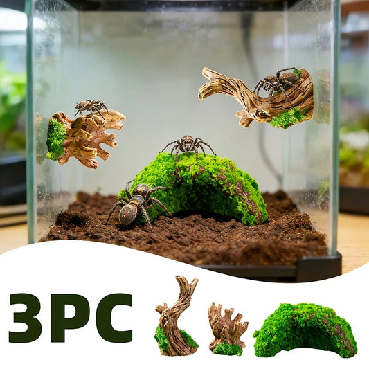 Realistic Hollow Branch Reptile & Amphibian - ProPawPet.com