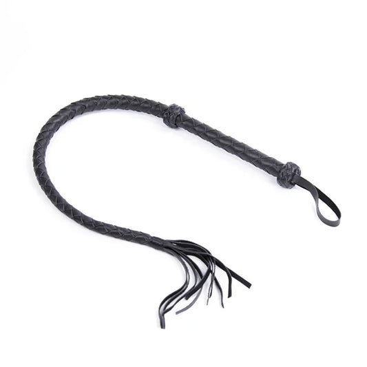 120CM Genuine Cowhide Leather Whip Horse - ProPawPet.com