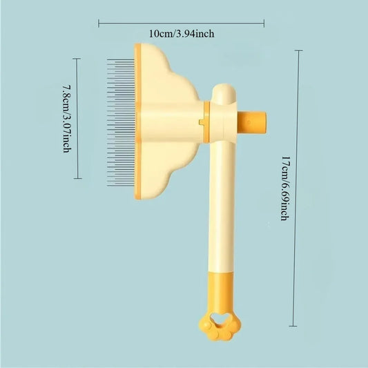 Rotating Pet Comb Self Cleaning Slicker - ProPawPet.com