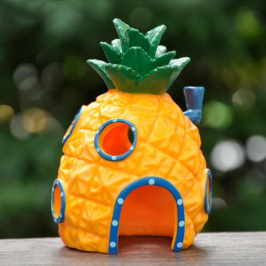 1 Pc Resin Pineapple House Fish Tank - ProPawPet.com