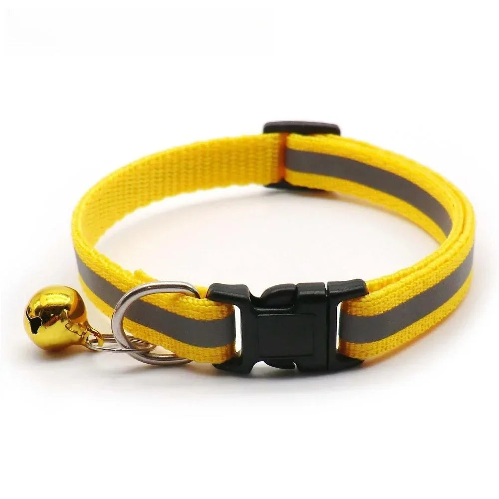 Pack 12 Colors Reflective Adjustable Cats – Cat Supplies