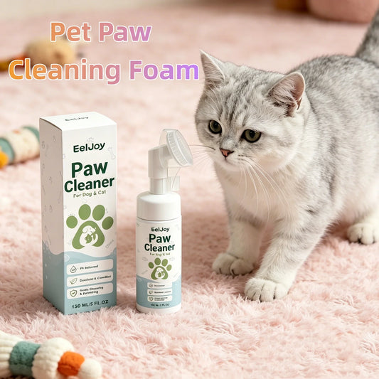 150ml Waterless Paw Cleaner Foam With Brush - ProPawPet.com
