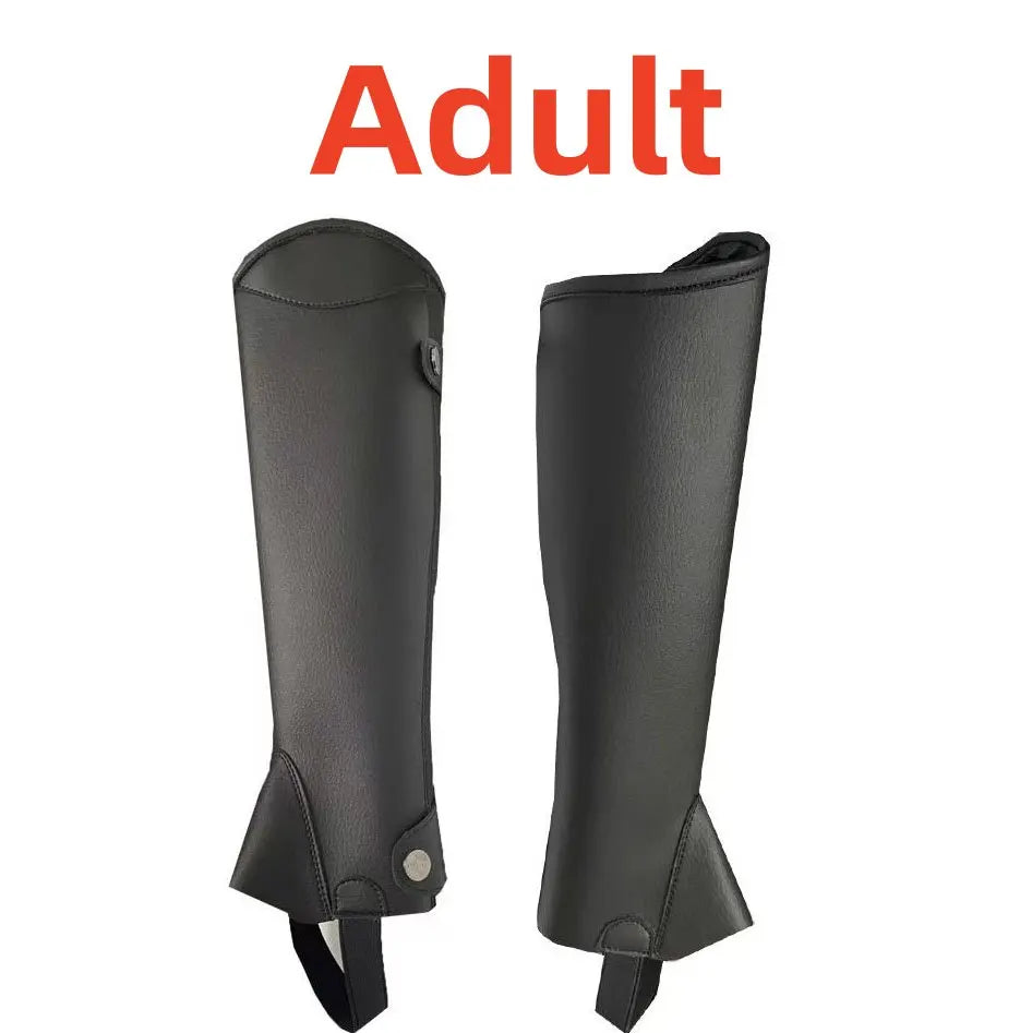 Adult Equestrian Half Chaps Synthetic - ProPawPet.com