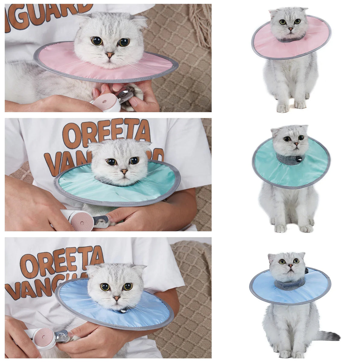 Pet Cat Protective Collar Neck Recovery Cone - ProPawPet.com
