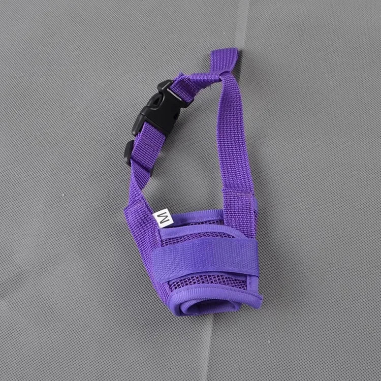 Pet Dog Adjustable Bark Bite Mesh Mouth - ProPawPet.com