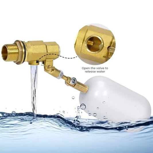 1/2'' Water Float Valve For Pond Float Valve - ProPawPet.com