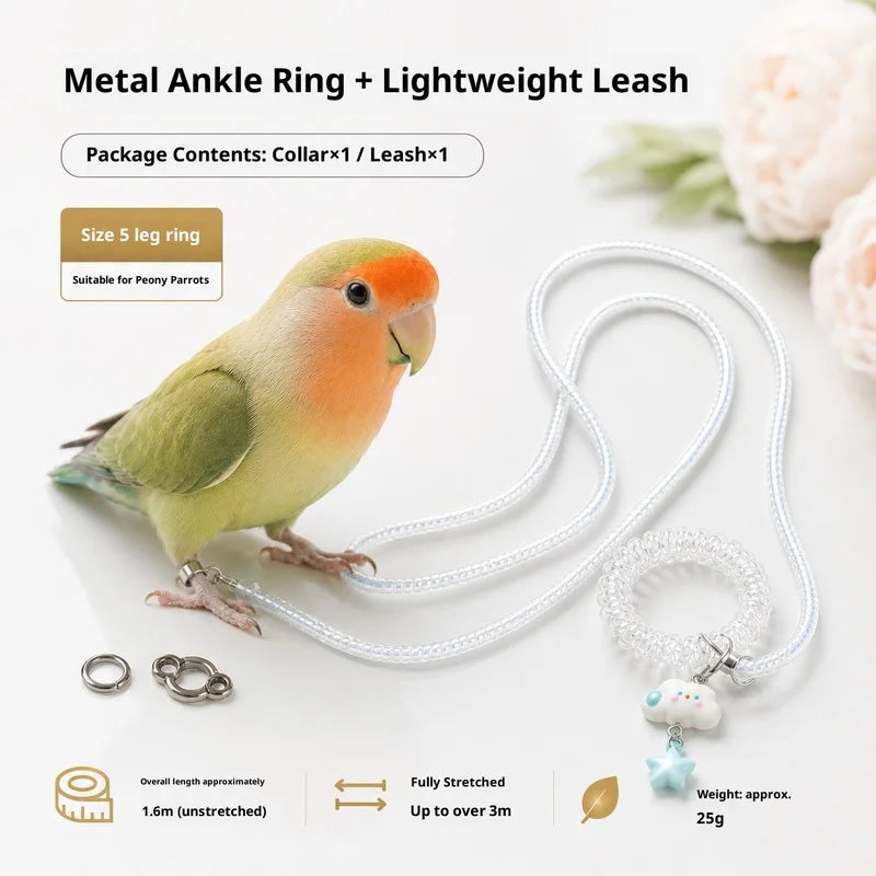 Ultra‑Light Parrot Harness Flight Training - ProPawPet.com