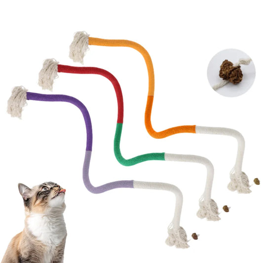 Cotton Cat Chew Toy for Teeth Cleaning - ProPawPet.com