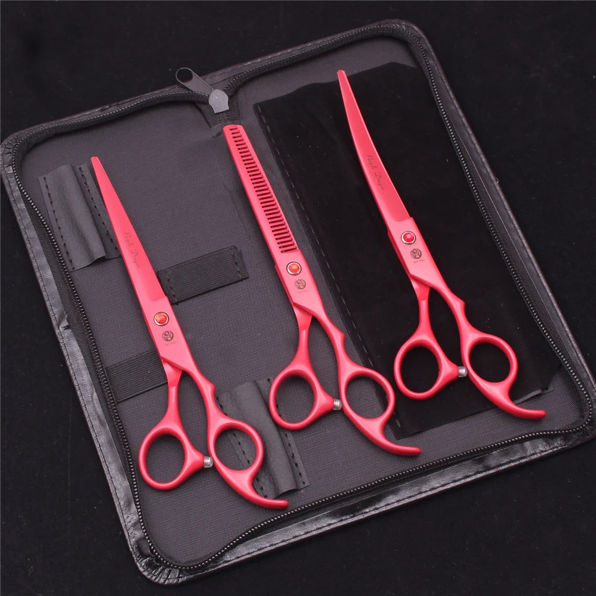 Purple Dragon Dog Grooming Scissors 6.5" 7" - ProPawPet.com