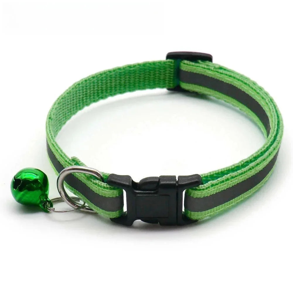 Pack 12 Colors Reflective Adjustable Cats – Cat Supplies