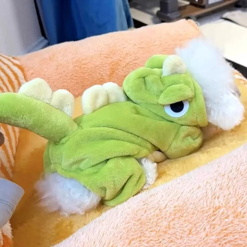 New Small Dinosaur Transforming Dog Clothes - ProPawPet.com