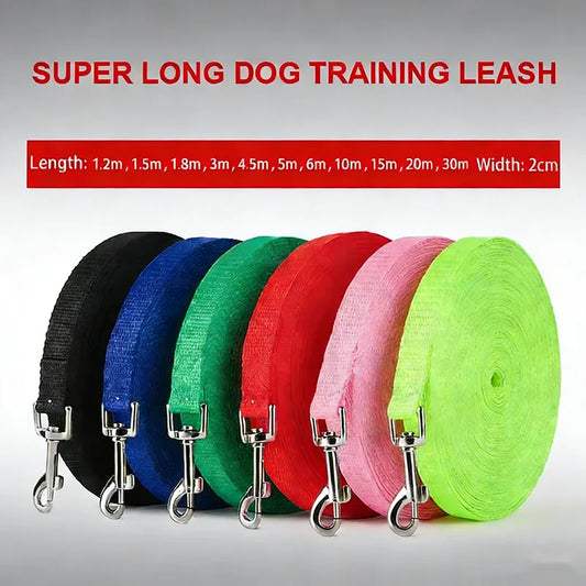 1.5-50M Nylon Extra Long Dog Leash Heavy - ProPawPet.com