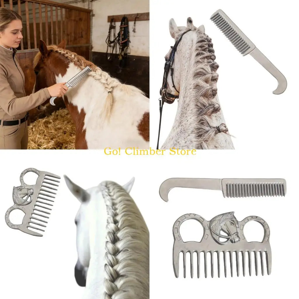Q84C Portable Metal Horse Hair Mane and Tail - ProPawPet.com