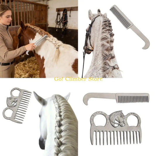 Q84C Portable Metal Horse Hair Mane and Tail - ProPawPet.com