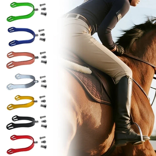 652D Aluminum Alloy Horse Spur With 4 - ProPawPet.com