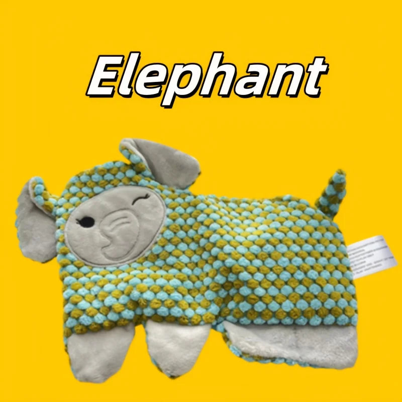 Dog Squeak Toys, No Stuffing Plush Chew Toy, Durable