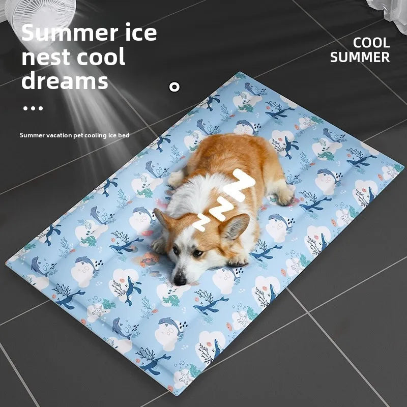 Cartoon Print Summer Cooling Mat for Dogs - ProPawPet.com