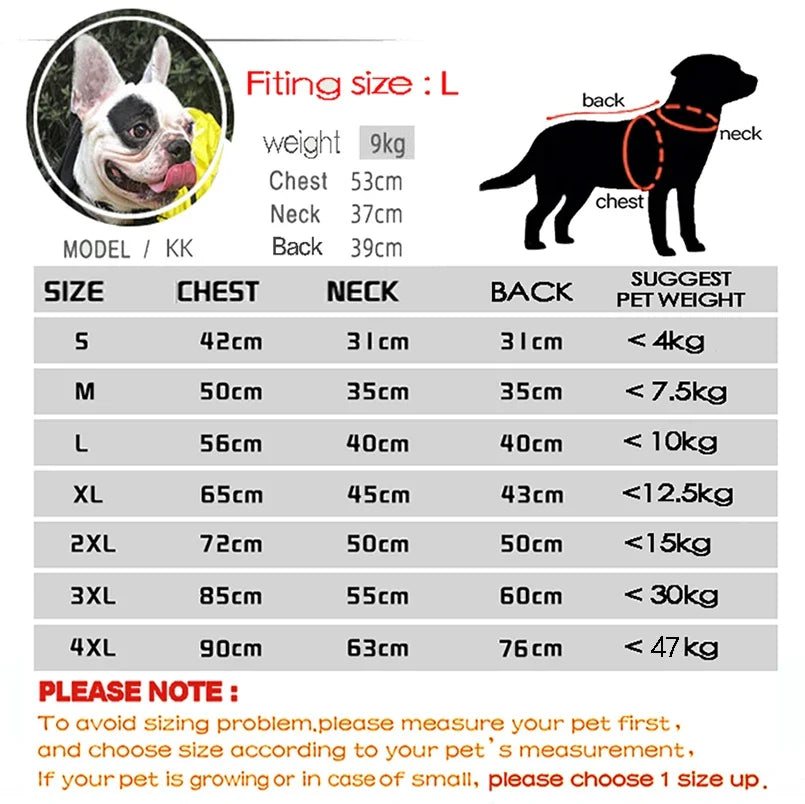 Dog Clothes Raincoat Waterproof Reflective Coat – photo 2