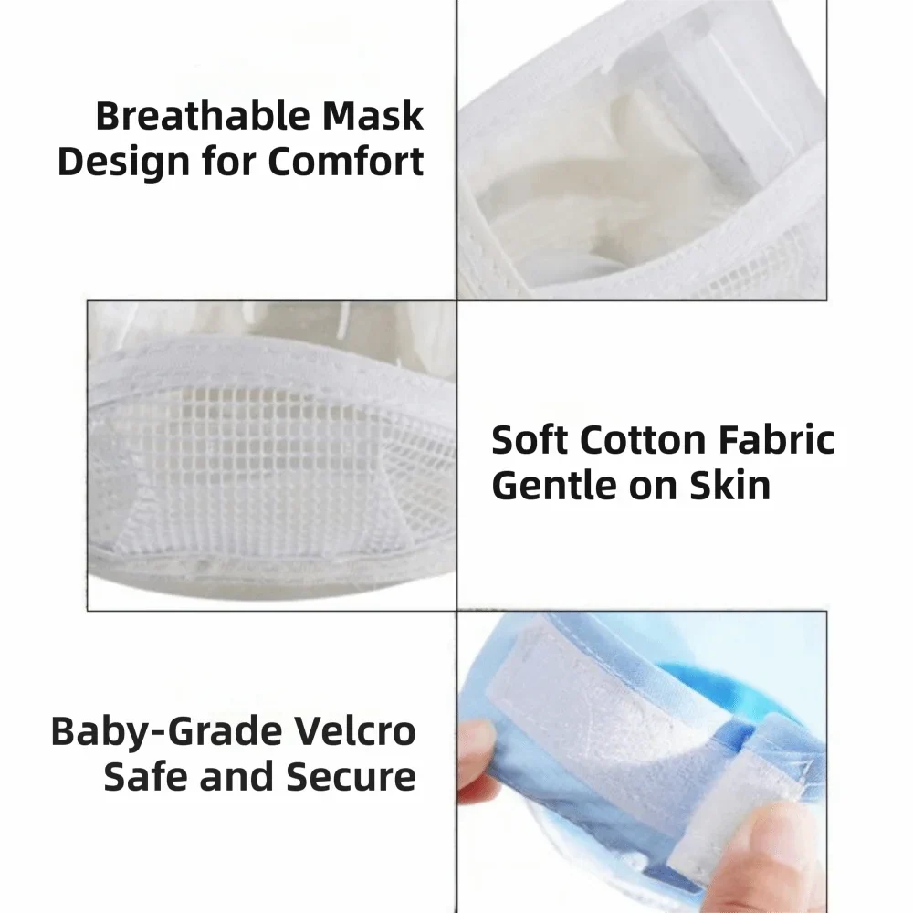 Transparent Cat Mouth Cover Adjustable - ProPawPet.com