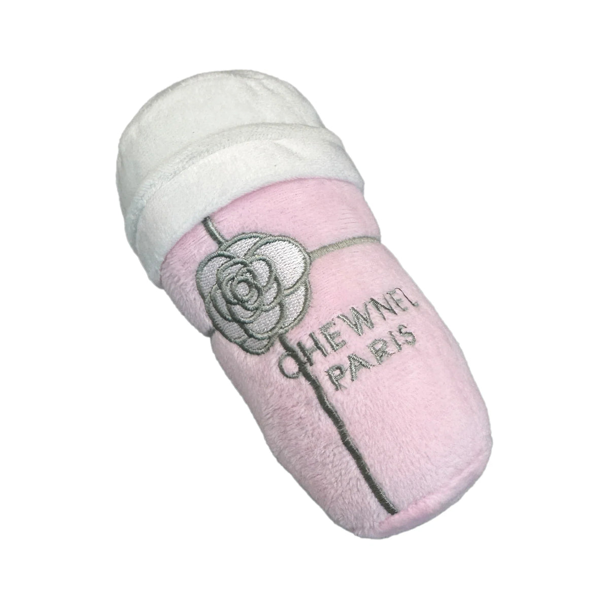 Plush Pink Cute Dog Squeaky Toys Set Handbags Cups – Dog Supplies