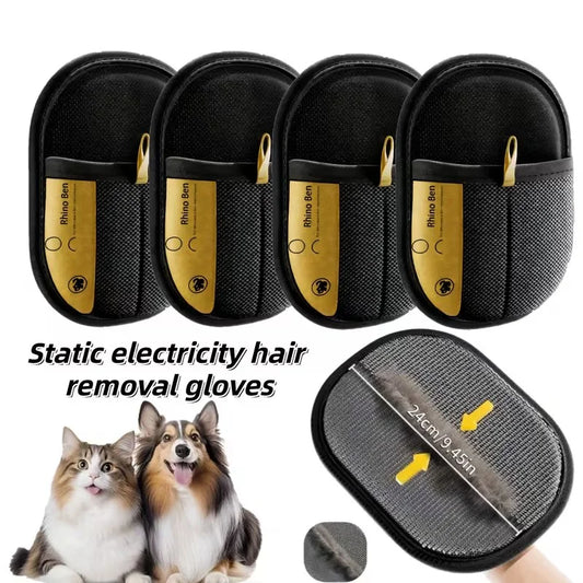 2-Piece Pet Hair Removal Gloves – - ProPawPet.com