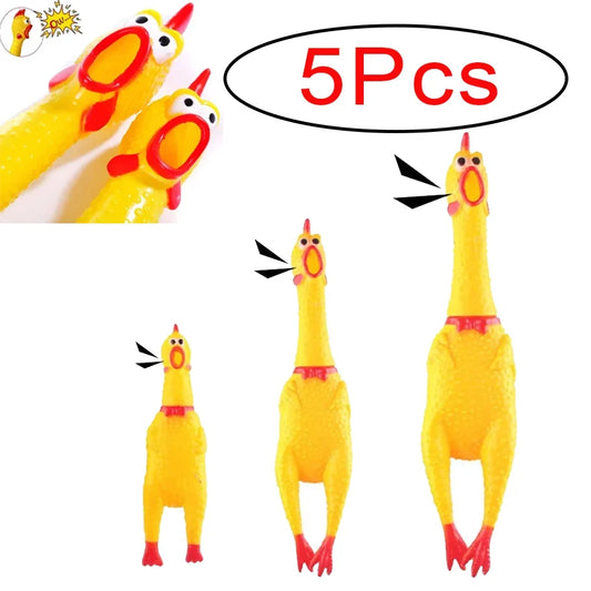 2/3/5PCS Chicken Screaming Chicken Squeezing - ProPawPet.com