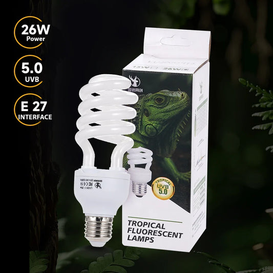 Reptile UVB Light Bulb26W5.0E27Standard - ProPawPet.com