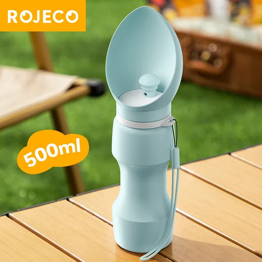 ROJECO Foldable Pet Water Bottle for Dog Cat - ProPawPet.com