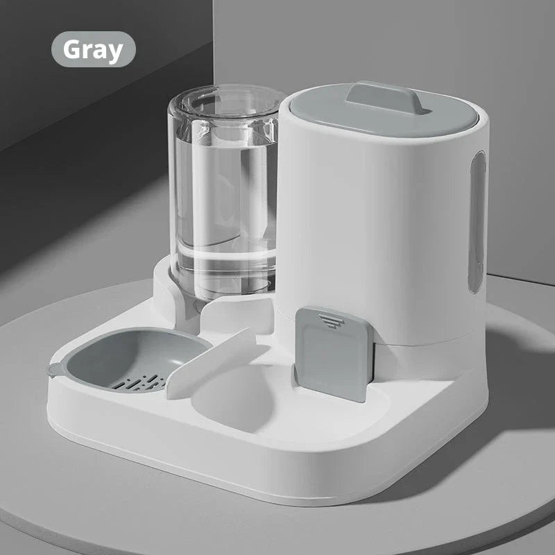 2 in 1 Automatic Pet Food Feeder and Water Dispenser – Cat Bowls & Feeders