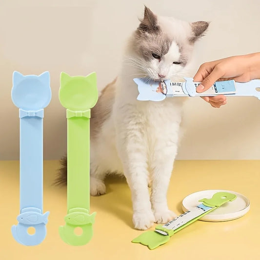 1/3PCS Cat Strip Feeder Spoon Long Handle - ProPawPet.com