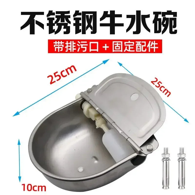 Stainless Steel Automatic Water Dispenser – Horse Supplies