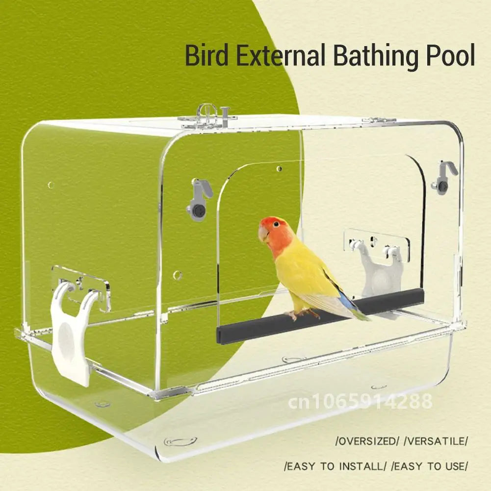 Bird Bath Box For Cage Detachable Bathtub - ProPawPet.com