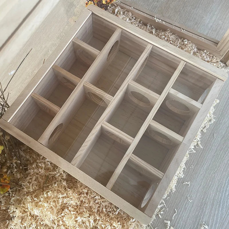New Wooden maze hamster toy golden bear cage - ProPawPet.com