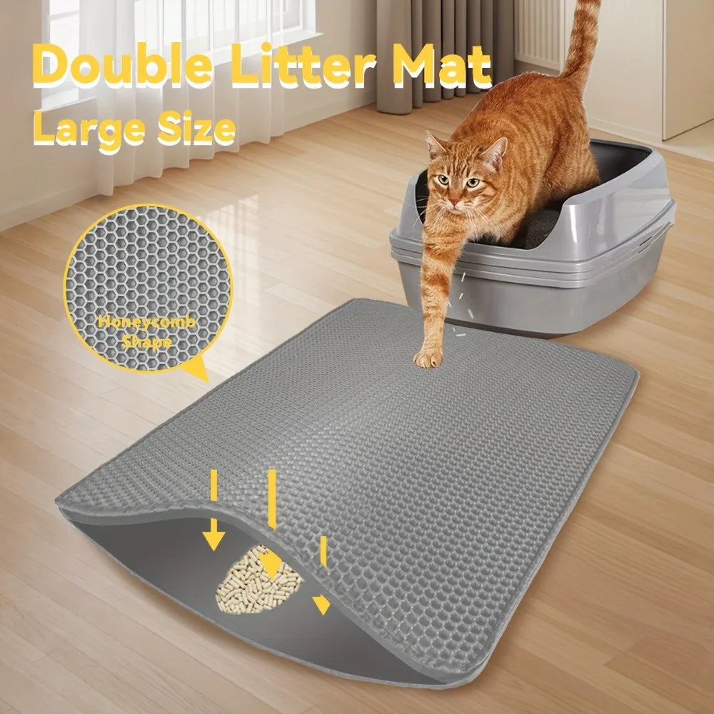 70x120cm Pet Cat Litter Mat Waterproof - ProPawPet.com