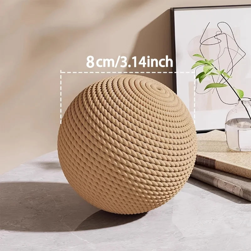 Large Sisal Cat Ball Toy, Interactive - ProPawPet.com