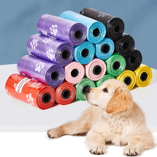 15Bags/Roll Dog Poop Bag Outdoor Cleaning - ProPawPet.com